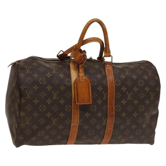 LOUIS VUITTON Monogram Keepall 45 Boston Bag M41428 - Picture 1 of 16